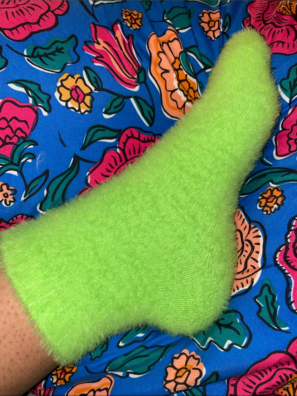 Fuzzy Socks- Well Worn